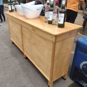 Aluguel de balcão modular para bar