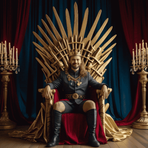 Trono dourado - diversiloc 1